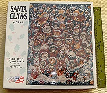 Santa Claws 1000 Piece Jigsaw Puzzle