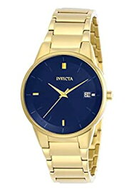 【中古】【輸入品・未使用】Invicta Women's Specialty Gold-Tone Steel Bracelet & Case Quartz Blue Dial Analog Watch 29492