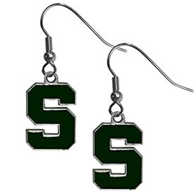 【中古】【輸入品・未使用】Siskiyou Sports CDE41 Michigan St. Spartans Dangle Earrings