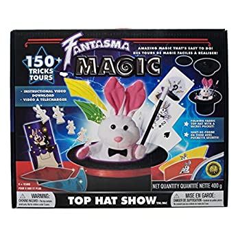 Fantasma トップハット ショーマジックセット 子供用 150以上のマジックトリックを学ぶマジックキット 6歳以上の男の子と女の子に最適