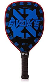 【中古】【輸入品・未使用】(Blue) - Onix Graphite Evoke Tear Drop Pickleball Paddle