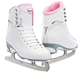 【中古】【輸入品・未使用】ジャクソン(Jackson Ultima)フィギュアアイススケートJS180 / JS181 / JS184 - 女性と女の子用[並行輸入] (ピンク/Pink%カンマ% ガール/Girls 12)