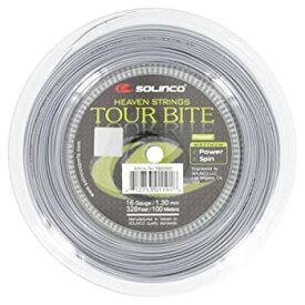 【中古】【輸入品・未使用】(16L) - Tour Bite Tennis String Mini Reel Silver