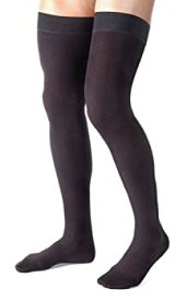 【中古】【輸入品・未使用】Jobst 115400 Mens 20-30 mmHg Closed Toe Thigh High Support Socks - Size & Color- Khaki Small