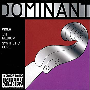 【輸入品・未使用】Dominant 38cm - 41cm Viola String Set - Medium Gauge - Thomastik Infeld