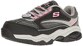 【中古】【輸入品・未使用】Skechers for Work レディース ビスコ 滑り止め作業靴 US サイズ: 9 カラー: グレー