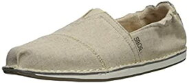 【中古】【輸入品・未使用】Skechers BOBS レディース Bobs Chill-Twill キャンバス スクランチバック バレエフラット US サイズ: 24 カラー: ベージュ