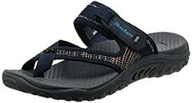 【中古】【輸入品・未使用】Skechers レディース Reggae-Seize The Day-Toe ビーチサンダル フリップフロップ、ネイビー、11 M US