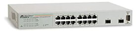 【中古】【輸入品・未使用】Allied Telesis AT GS950/16 WebSmart Switch - Switch - managed - 16 x 10/100/1000 + 2 x SFP - desktop