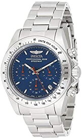 【中古】【輸入品・未使用】Invicta Men's Speedway Steel Bracelet & Case Quartz Blue Dial Analog Watch 27770