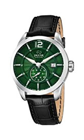 【中古】【輸入品・未使用】Jaguar Watches J663/3 メンズ ブラックレザー腕時計