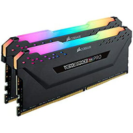 【中古】【輸入品・未使用】CORSAIR DDR4-4000MHz デスクトップPC用 メモリ Vengeance RGB PRO シリーズ 16GB [8GB × 2枚] CMW16GX4M2Z4000C18