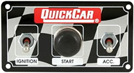 【中古】【輸入品・未使用】QuickCar Racing Products 50-020 4-5/8インチ x 2-1/2インチ ダートカーシリーズ 防水点火パネル