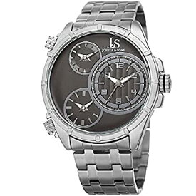 【中古】【輸入品・未使用】Joshua & Sons Men 's QuartzステンレススチールCasual Watch%カンマ% Color : silver-toned (モデル: jx128ssb)