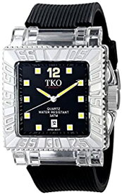 【中古】【輸入品・未使用】TKO ORLOGI Men 's tk601-by Coliseum Plastic Case and Rubber Strap Watch