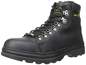 【中古】【輸入品・未使用】AdTec Men's 6 Inch Steel Toe Work Hiker%カンマ% Black%カンマ% 10.5 M US