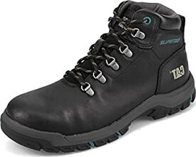 【中古】【輸入品・未使用】Caterpillar レディース Mae Steel Toe 防水ワークブーツ構造 US サイズ: 24.5 カラー: ブラック