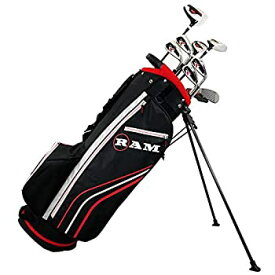 【中古】【輸入品・未使用】RAM Golf Accubar ゴルフクラブセット - グラファイトシャフトウッドとステンレススチールアイアン - Lefty