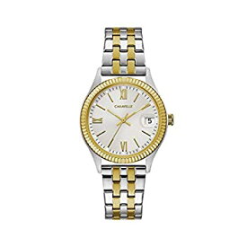 【中古】【輸入品・未使用】Caravelle by Bulova Women 'sツートンカラーブレスレットドレス腕時計