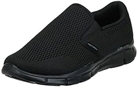 【中古】【輸入品・未使用】[スケッチャーズ] Mens Sneakers Equalizer Double Play Slip on Casual Shoes-Black-27