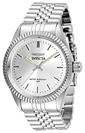 【中古】【輸入品・未使用】Invicta Men's Specialty Steel Bracelet & Case Quartz Silver-Tone Dial Analog Watch 29373