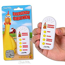 【中古】【輸入品・未使用】Archie McPhee 緊急 ニワトリ 電子サウンドメーカー ギャグと実用的なジョークおもちゃ スタンダード ホワイト