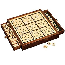【中古】【輸入品・未使用】Bits and Pieces Deluxe Wooden Sudoku Board Game [並行輸入品]