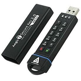【中古】【輸入品・未使用】Apricorn Aegis Secure Key 16 GB FIPS 140-2 Level 3 Validated 256-bit Encryption USB 3.0 Flash Drive (ASK3-16GB)