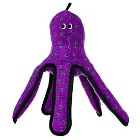 【中古】【輸入品・未使用】VIP Tuffy Sea Creatures Octopus Durable Interactive Squeak Dog Chew Toy Large