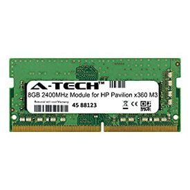 【中古】【輸入品・未使用】A-Tech 8GB モジュール HP Pavilion x360 M3 ノートパソコン & ノートブック用 DDR4 2400Mhz メモリラム対応 (ATMS313672A25827X1)