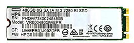 【中古】【輸入品・未使用】HP 480Gb 6GB SATA M.2 2280 RI SSD VR000480GWEPR プル