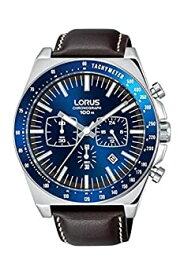 【中古】【輸入品・未使用】Lorus スポーツメンズアナログクォーツ腕時計 レザーブレスレット付き RT357GX9