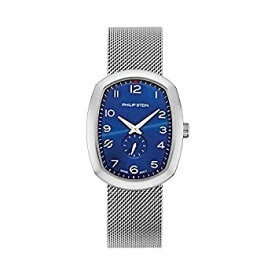 【中古】【輸入品・未使用】Philip Stein Men's Modern Swiss-Quartz Watch with Stainless-Steel Strap%カンマ% Silver%カンマ% 22 (Model: 72-FBL-MSS)
