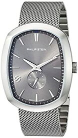 【中古】【輸入品・未使用】Philip Stein Men's Modern Swiss-Quartz Watch with Stainless-Steel Strap%カンマ% Silver%カンマ% 22 (Model: 72-CPLT-MSS)