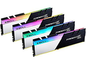 【中古】【輸入品・未使用】G.SKILL Trident Z Neo (AMD Ryzen) シリーズ 32GB (4 x 8GB) 288ピン RGB DDR4 SDRAM DDR4 3600 デスクトップ F4-3600C16Q-32GTZNC
