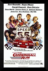 【中古】【輸入品・未使用】Cannonball Run FRAMED 27?x 40映画ポスター: Burt Reynolds