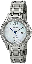 【中古】【輸入品・未使用】セイコーWomen 's QuartzステンレススチールCasual Watch%カンマ% Color : silver-toned (モデル: sut311?)