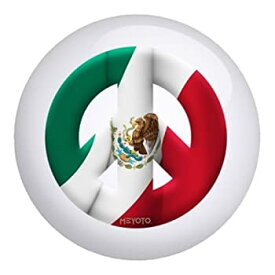 【中古】【輸入品・未使用】メキシコメヨト国旗ボーリングボール