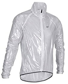 【中古】【輸入品・未使用】GSG Frost - メンズ サイクリングジャケット - 防水 & 防風 - 透明 L ホワイト