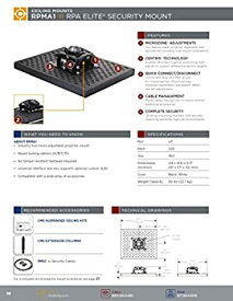 【中古】【輸入品・未使用】Chief RPA Elite Projector Security Mount