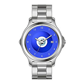 【中古】【輸入品・未使用】FDCクリスマスギフトWatchesメンズファッションJapanese Quartz Dateステンレススチールブレスレット腕時計Amulet to Ward Off the Evil Eye