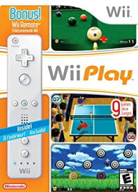【中古】【輸入品・未使用】Wii Remote W/ Wii Play / Game
