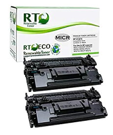 【中古】【輸入品・未使用】Renewable Toner 互換MICRトナーカートリッジ HP 87X 287X CF287X Laserjet Enterprise M506 MFP M527 (2パック)