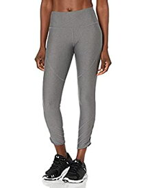 【中古】【輸入品・未使用】Under Armour Women's Heatgear Fashion Ankle Crop 9/1%カンマ% Charcoal Light Heath (020)/Metallic Silver%カンマ% X-Small