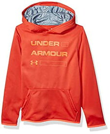 【中古】【輸入品・未使用】Under Armour ボーイズ アーマー フリース ワードマーク パーカー S レッド