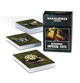 【中古】【輸入品・未使用】Games Workshop ウォーハンマー 40%カンマ%000:DATACARDS: インペリアルフィスト