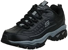 【中古】【輸入品・未使用】Skechers Men's Energy Afterburn Lace-Up Sneaker%カンマ%Black%カンマ%10.5 XW