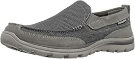 【中古】【輸入品・未使用】Skechers Men's Superior Milford Slip-On Loafer%カンマ% Charcoal/Gray%カンマ% 9.5 D US