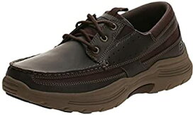 【中古】【輸入品・未使用】Skechers Men&#39;s Expended-menson Leather Lace Up Boat Shoe