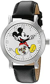 【中古】【輸入品・未使用】Disney Women's 'Mickey Mouse' Quartz Metal Watch%カンマ% Color:Black (Model: W002751)